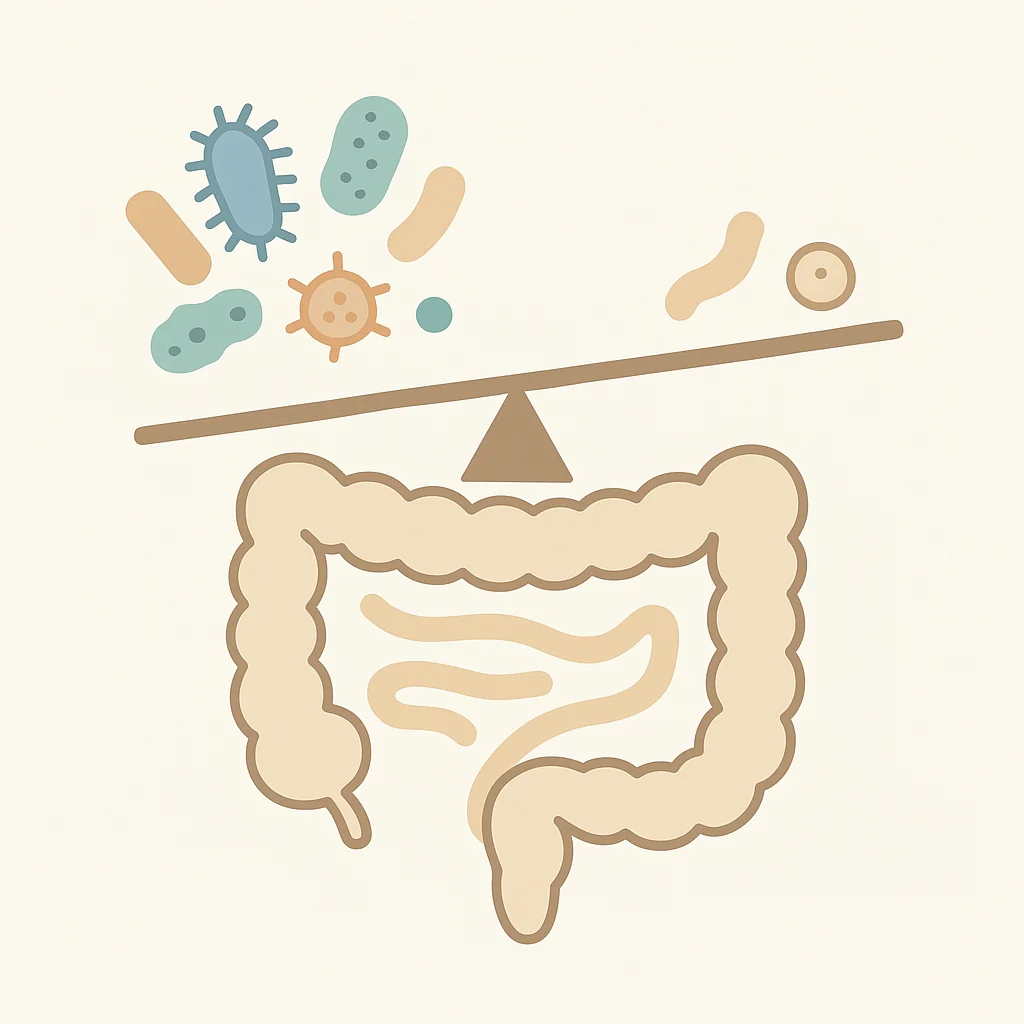 déséquilibre du microbiote intestinal